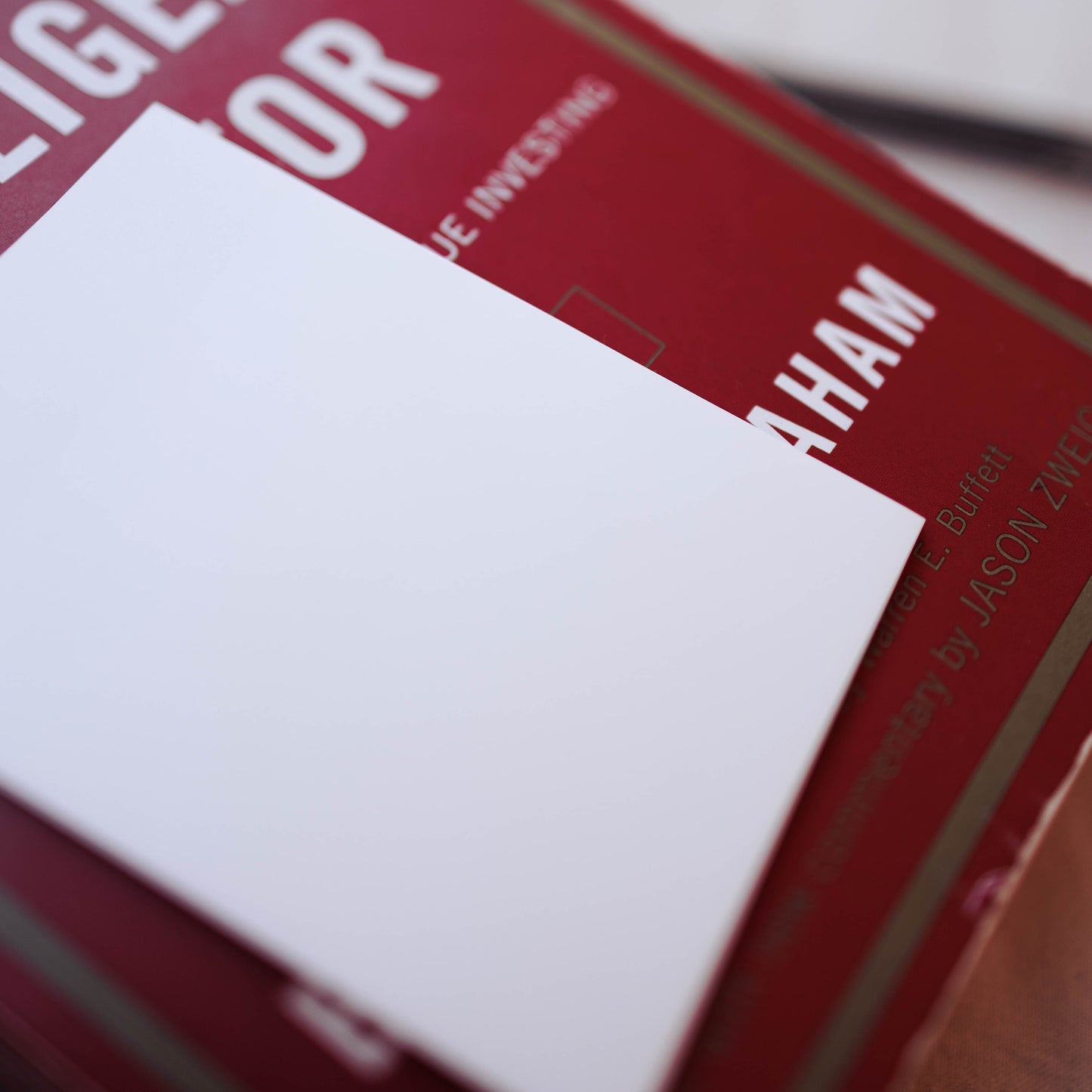 Transparent sticky notes for books – clear reusable sticky notes for annotating without covering text - side view