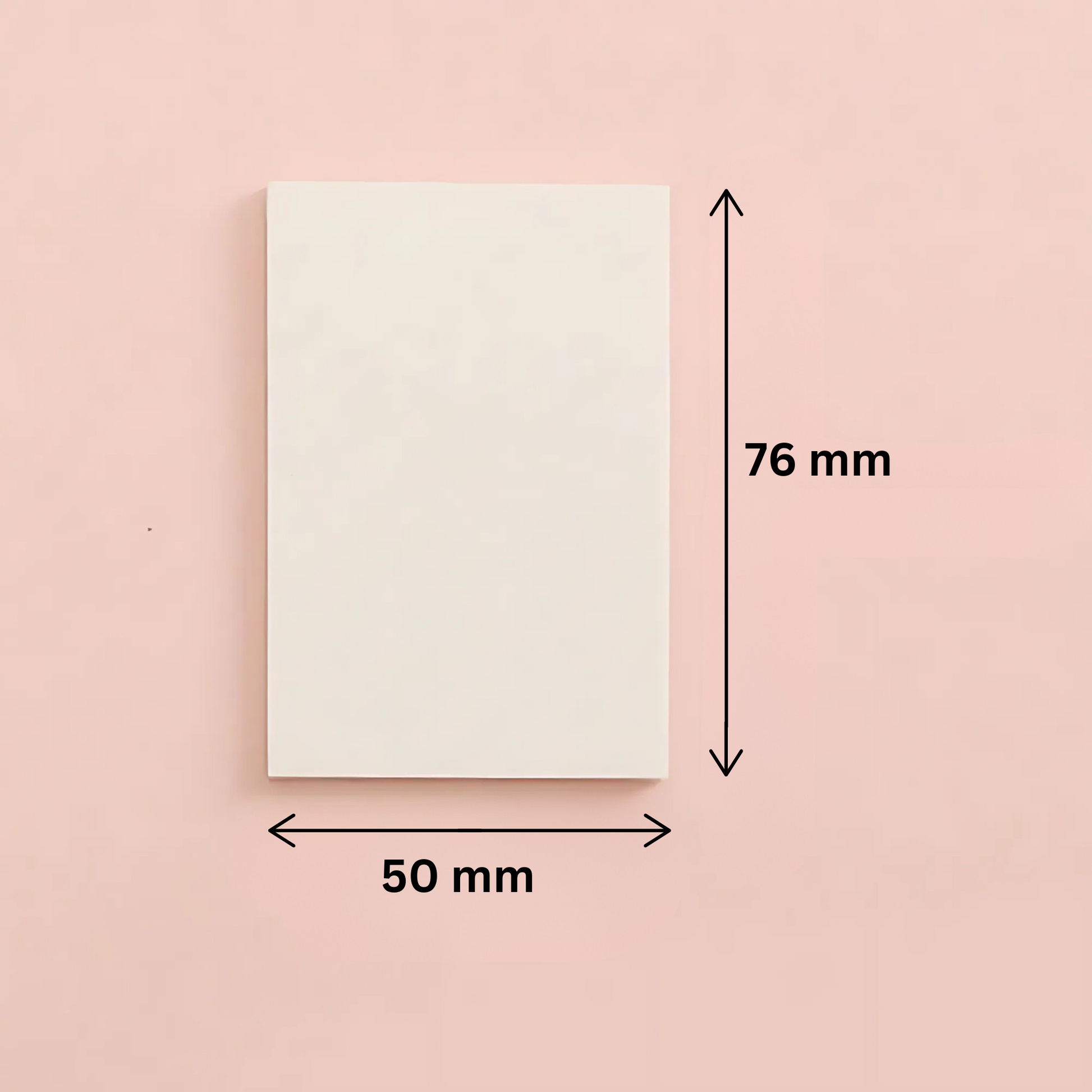 Transparent sticky notes for books – clear reusable sticky notes for annotating without covering text - measurements 50x76mm